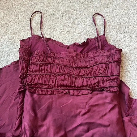 ASTR the Label Zola Maxi Satin Dress - Picture 4 of 8